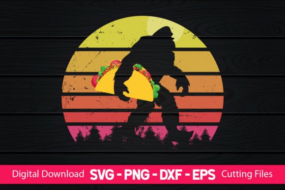 Bigfoot Hot Dog Graphics for Fun Crafts