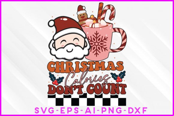 Christmas Calories Groovy Design: An Embroidery Review