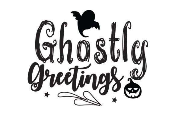 Ghostly Greetings SVG: Graphics & Crafts Asset Review