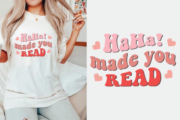 Ha Ha Made You Read Graphics for Bookish Crafts
