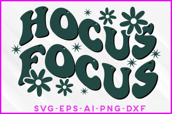 Hocus Focus Groovy T-shirt Design: Graphics & Crafts Review
