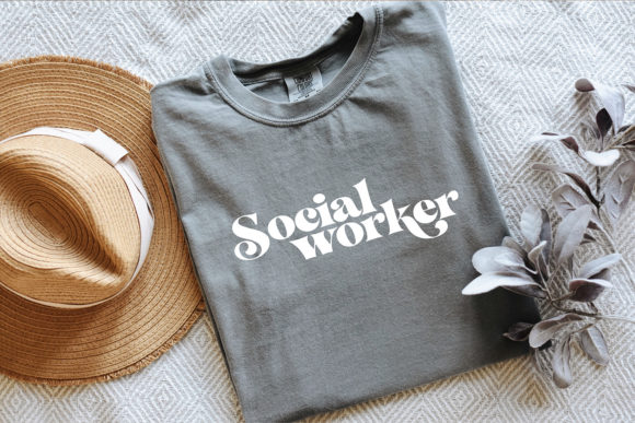 Social Worker SVG Shirt Design Mug PNG Review