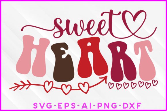Sweet Heart Valentine Groovy Tee Design Review