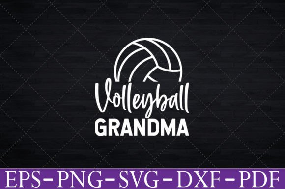 Volleyball Grandma SVG: Graphics & Crafts Asset Review